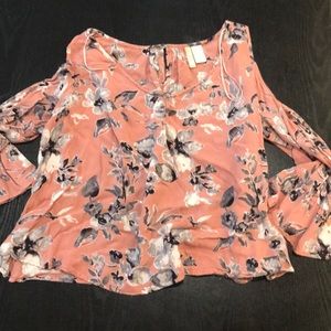 Flowy, Off the Shoulder Shirt